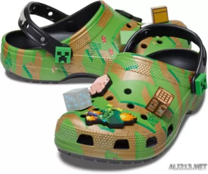 Crocs 携手Minecraft我的世界，推出全新限定系列鞋款插图2